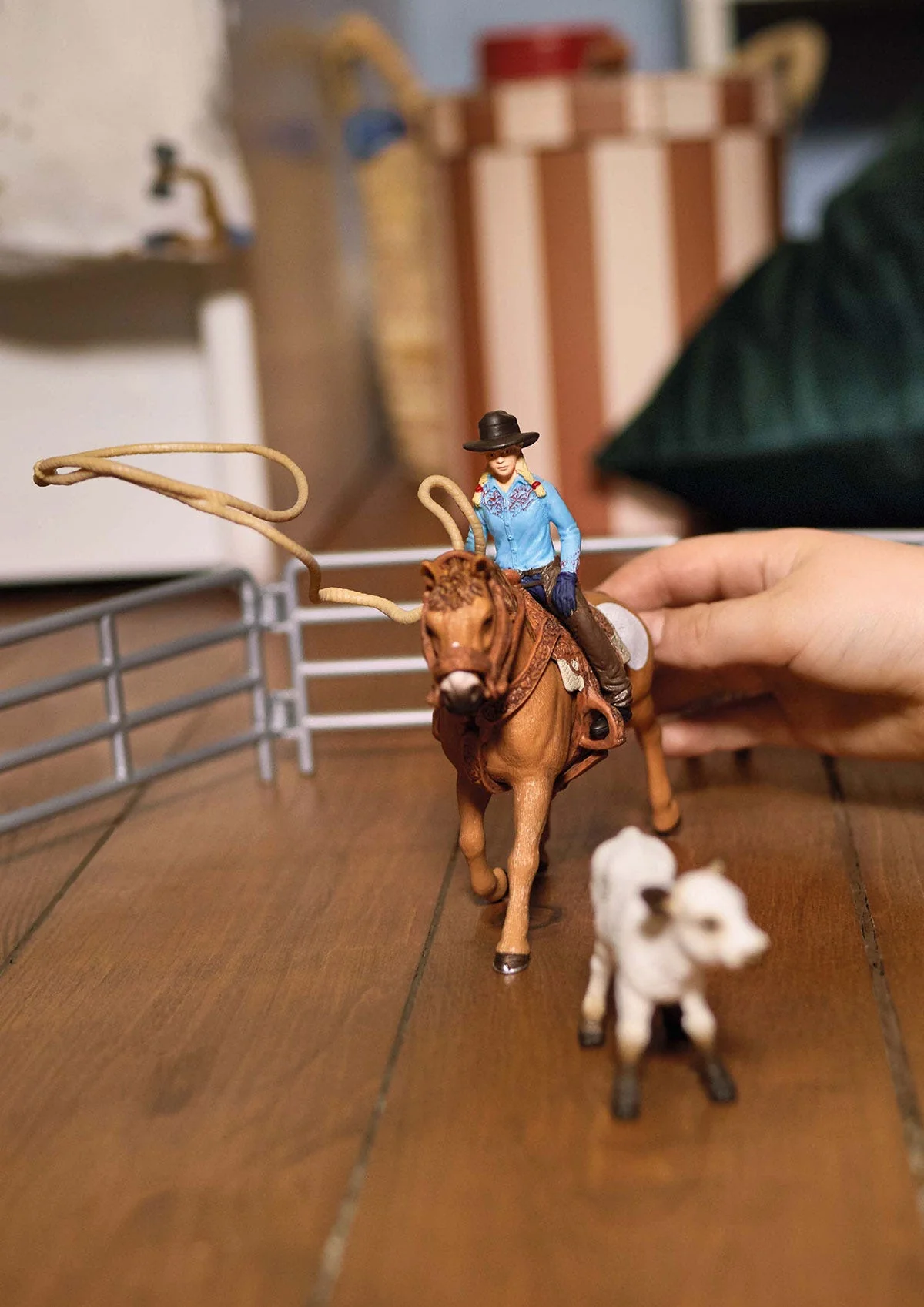 Cowgirl Team Roping Fun - Image 2